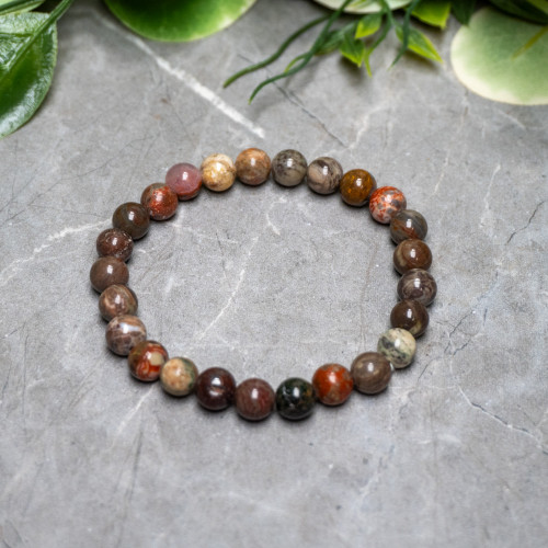 Ocean Jasper Bracelet 8mm