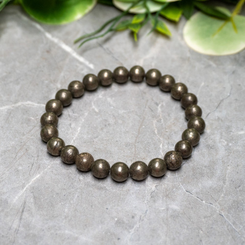 Pyrite Bracelet 8mm