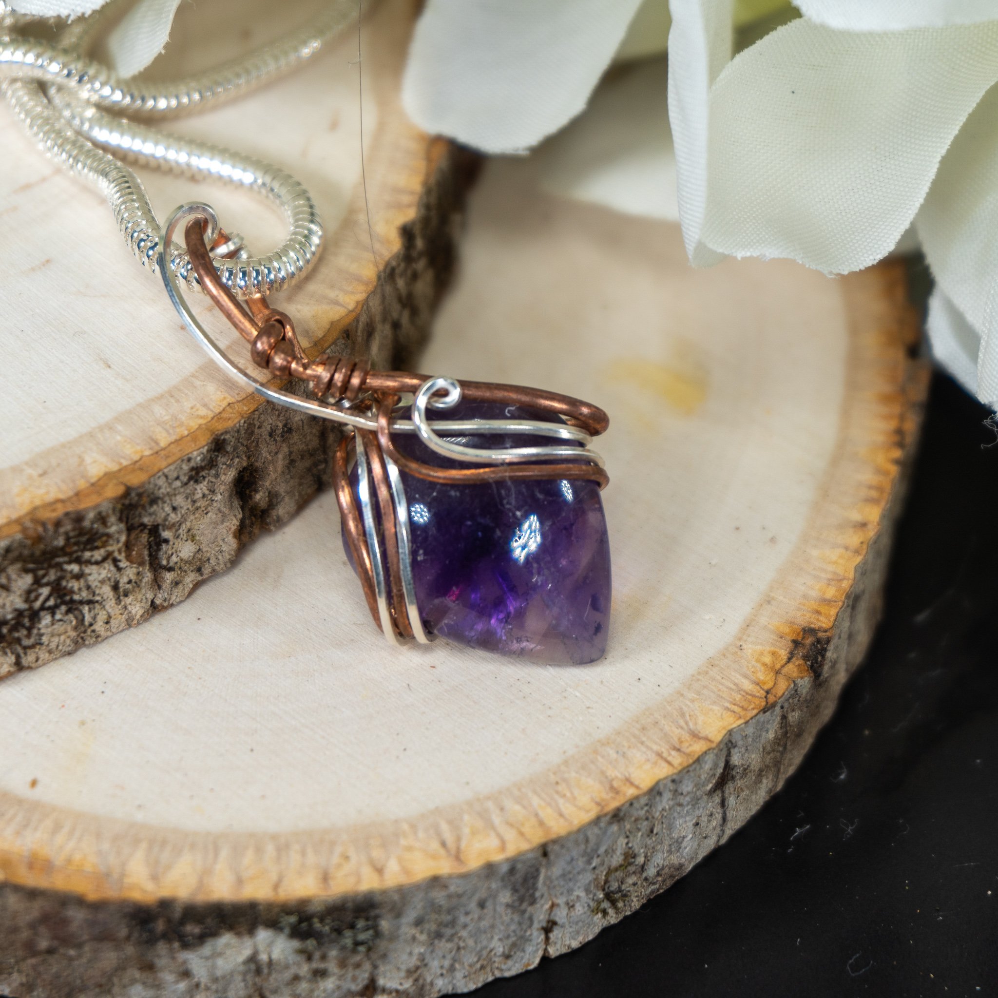 Amethyst Point Wrap The Crystal Council