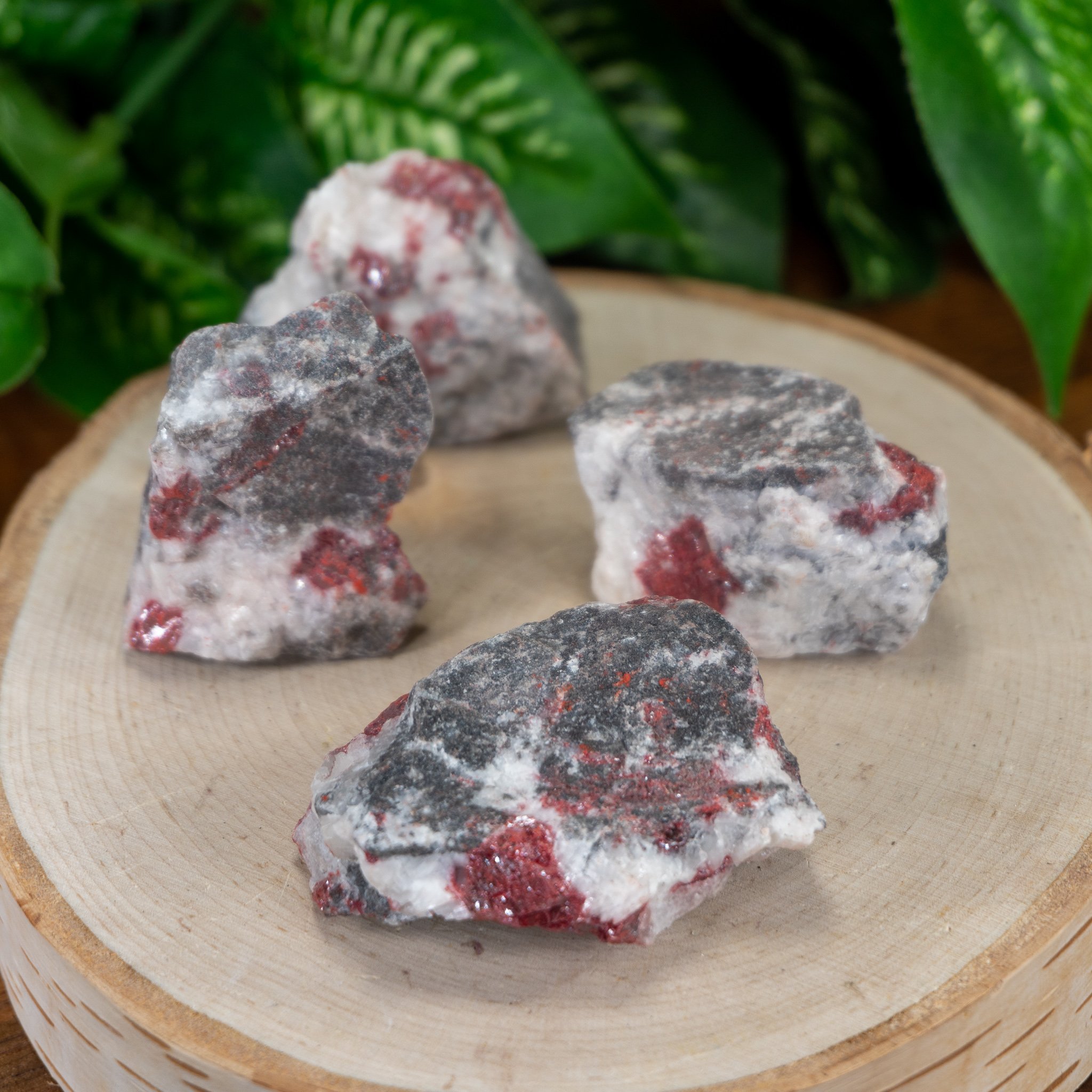 Raw Cinnabar Dolomite (Toxic) - The Crystal
