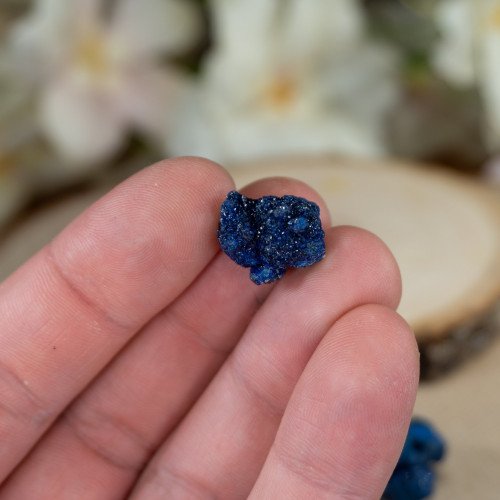Druzy Azurite Blueberries