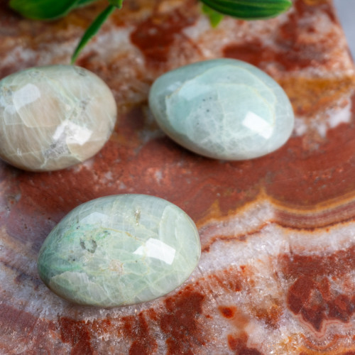 A+ XL Garnierite Tumbled