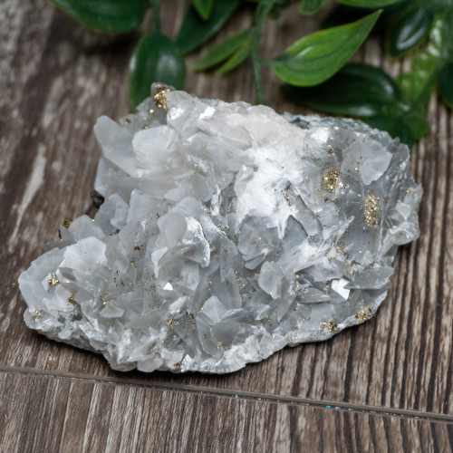 Bladed Mangano Calcite With Pyrite #3