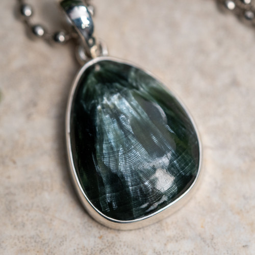 Seraphinite Pendant #1