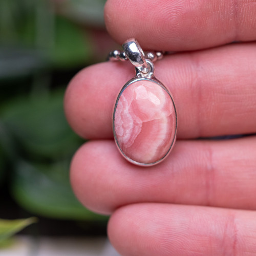 Rhodochrosite Pendant #1
