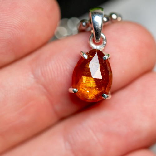 Orange Kyanite Pendant #1
