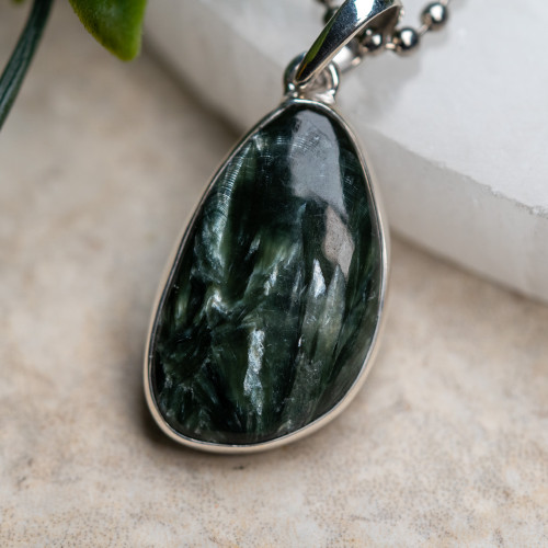 Seraphinite Pendant #2