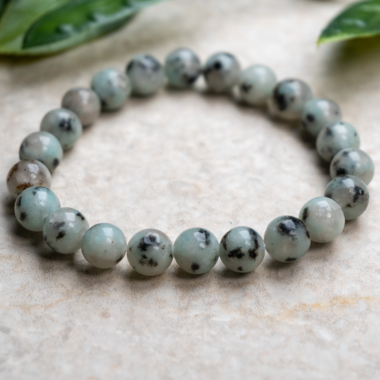 Kiwi Jasper Bracelet 8mm