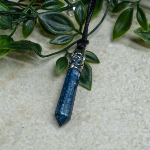 Lapis Lazuli Silver Pendant Random
