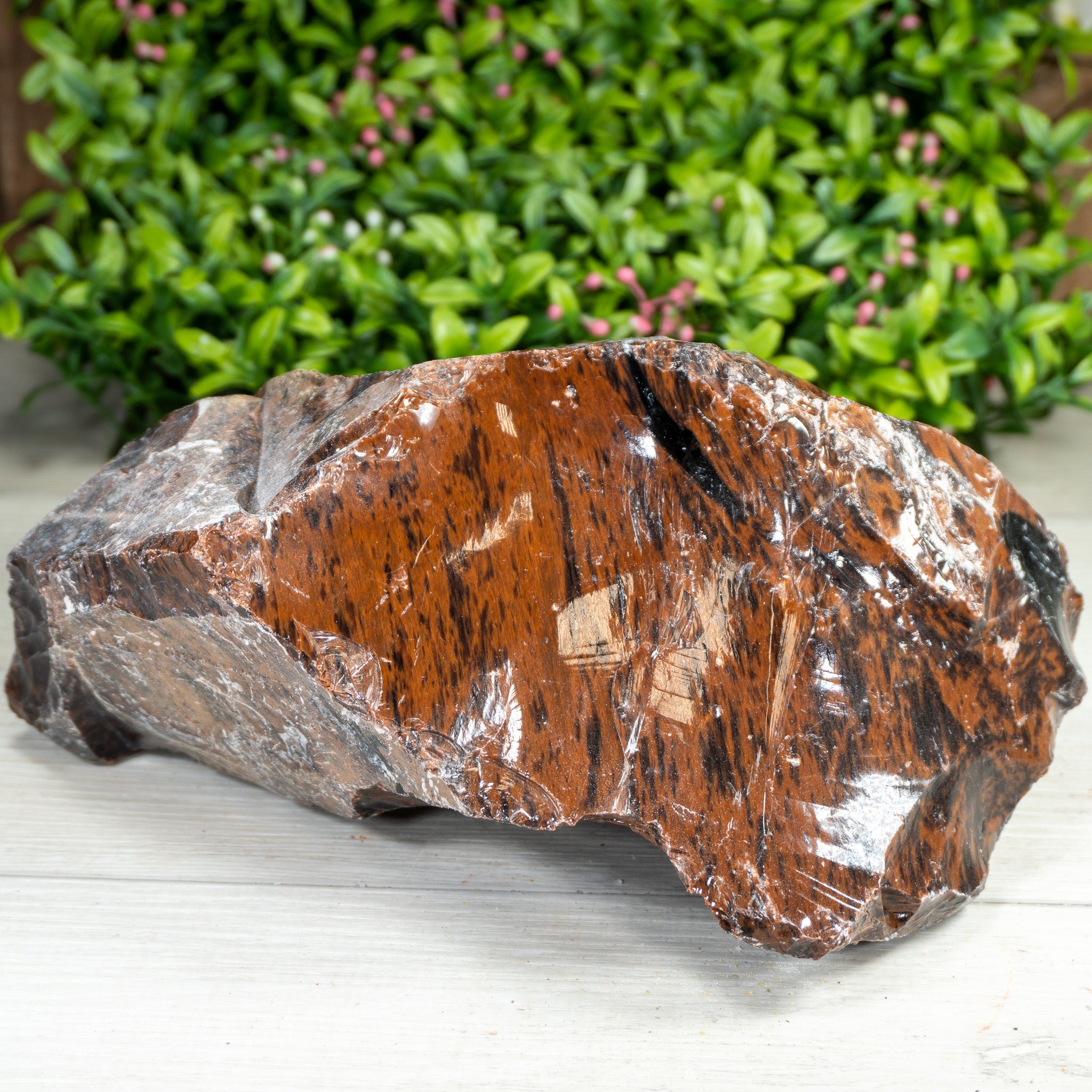 Raw Mahogany Obsidian #1 - The Crystal Council