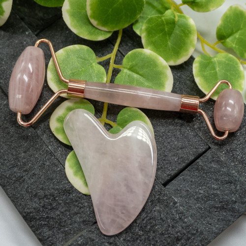 Rose Quartz Anti Aging Massage Gift Set