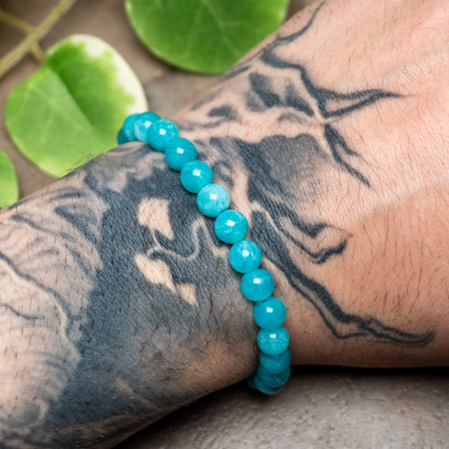 Russian Amazonite Bracelet 6mm