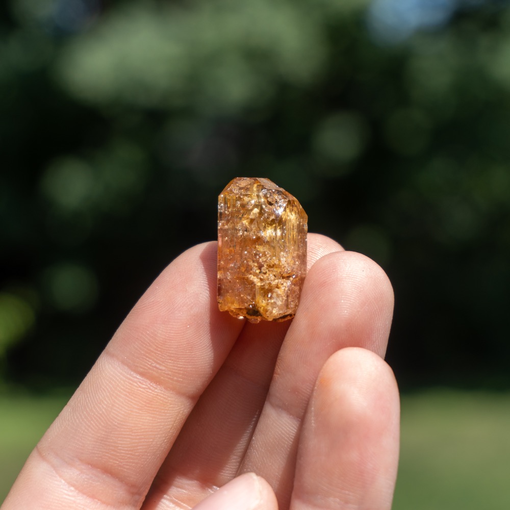 Medium Natural Imperial Topaz - The Crystal Council