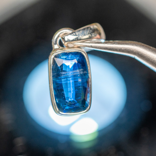 Gemmy Blue Kyanite Necklace #1