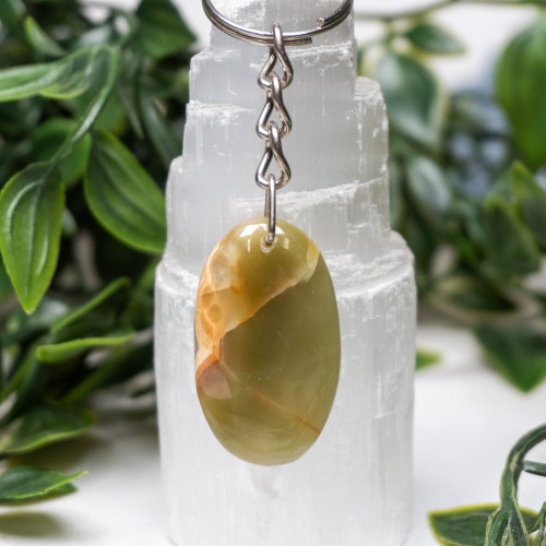 Green Onyx Key Chain #16