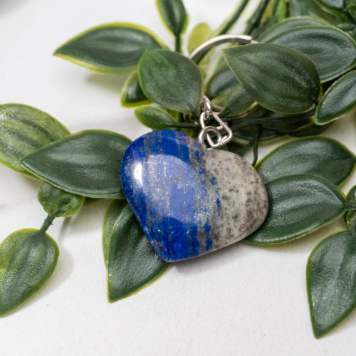 Lapis Lazuli Heart Key Chain #13