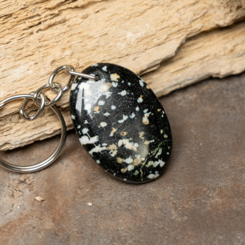 Spotted Jasper Key Chain #10