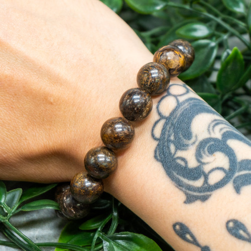 Bronzite Bracelet 12mm