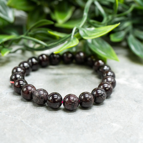 Garnet Bracelet 10mm