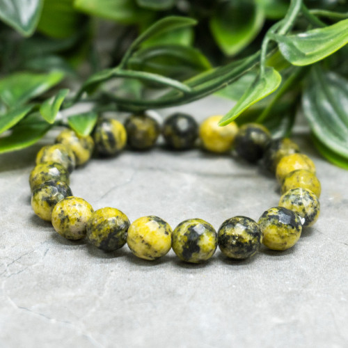 Lizardite Bracelet 10mm