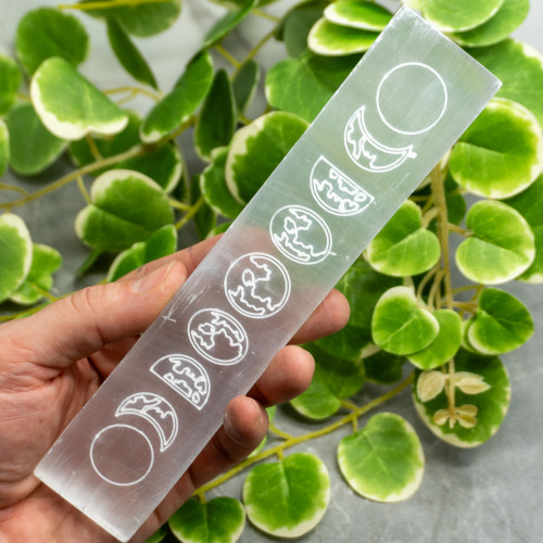 Selenite Moon Phase Strip
