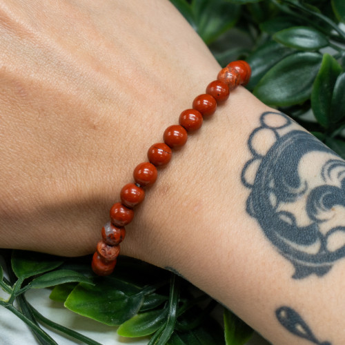 Red Jasper Bracelet 6mm