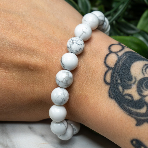 Howlite Bracelet 10mm