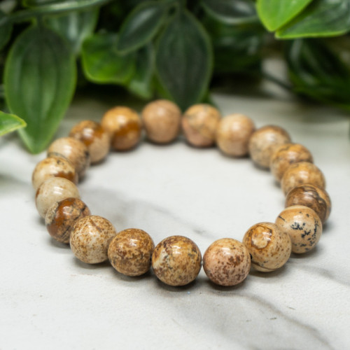Picture Jasper Bracelet 10mm