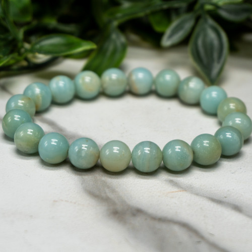 Blue Opal Bracelet 10mm