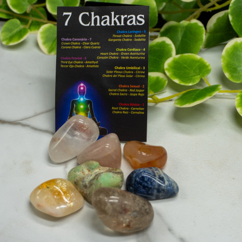 7 Chakra Tumbled Set