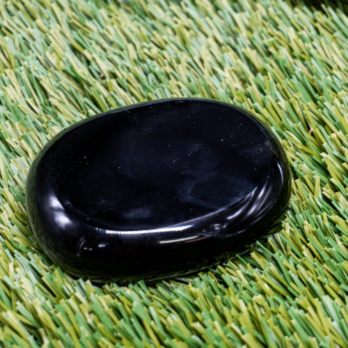 Obsidian Large Palmstone