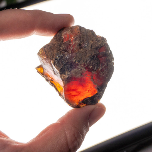 Indonesian Blue Amber Raw #7