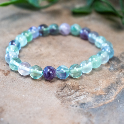Fluorite Bracelet 8mm