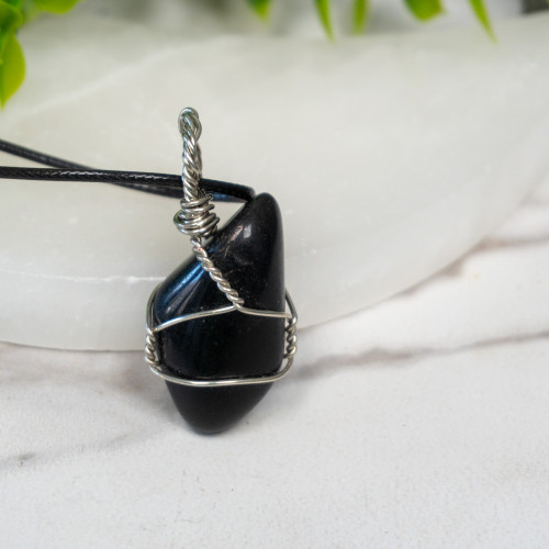 Obsidian Wire Wrap #1