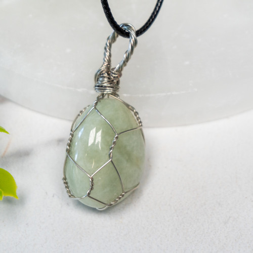 Aquamarine Wire Wrap #1