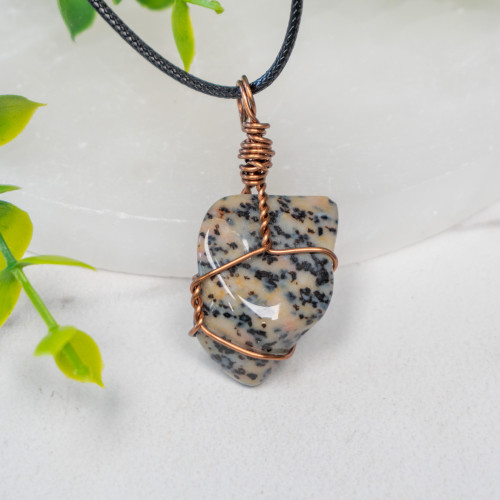 Cheetah Agate Wire Wrap #2