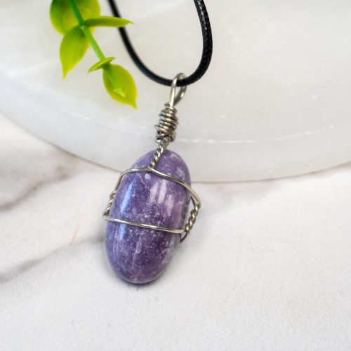Lepidolite Wire Wrap #3
