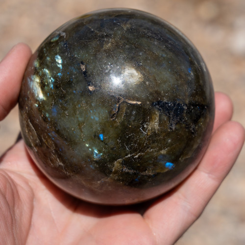 Large Labradorite Sphere #1