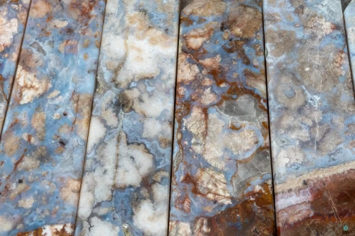 Blue Flower Agate