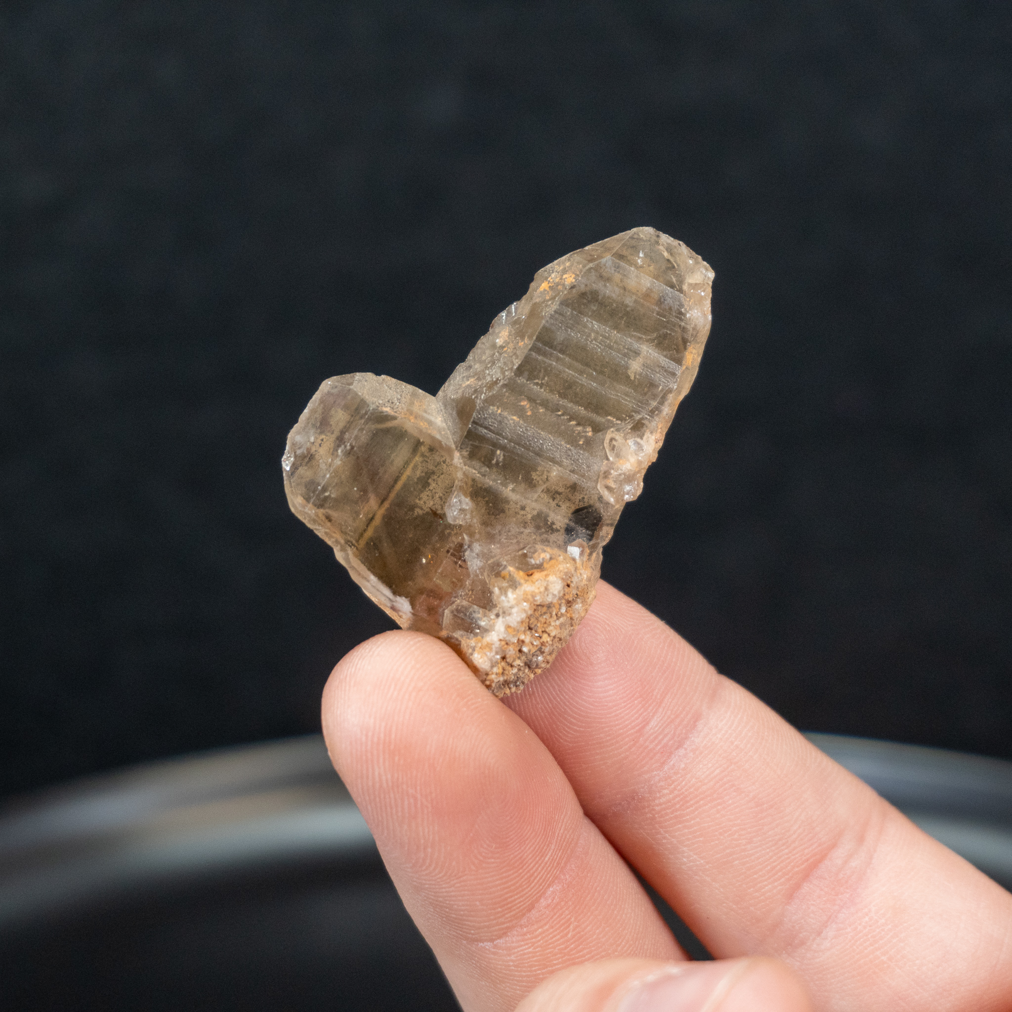 Japan Law Twin Smoky Quartz #1