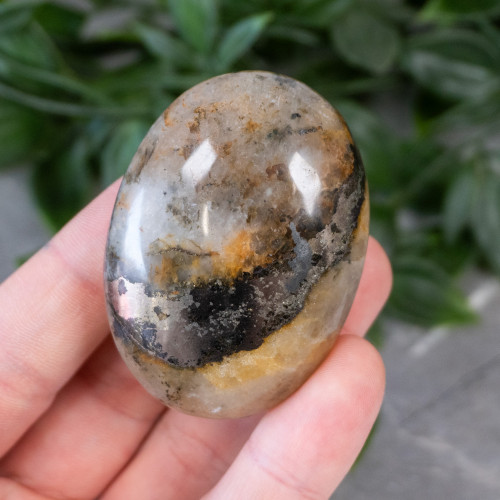 Lion's Gate Quartz Palmstone #5