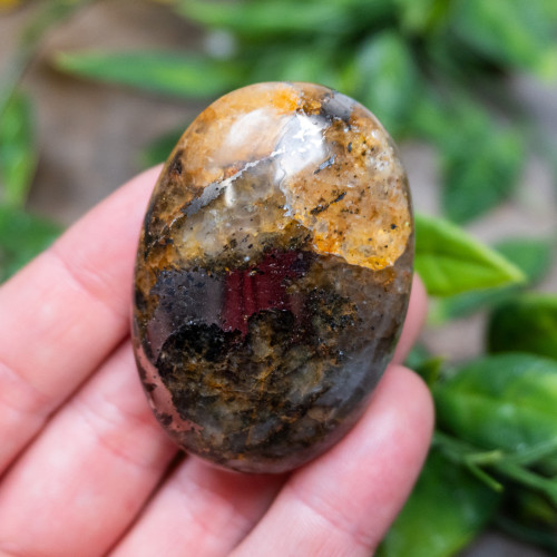 Lion's Gate Quartz Palmstone #16