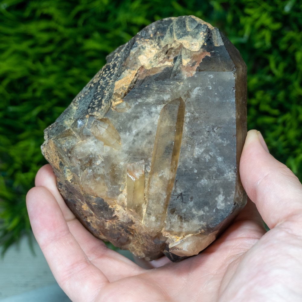 Medium Natural Citrine Cluster #1