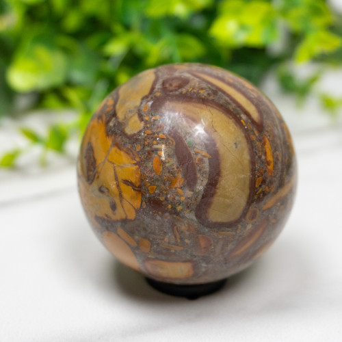 Fruit Jasper Sphere #3