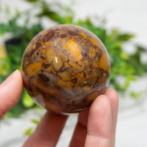 Fruit Jasper Sphere #2