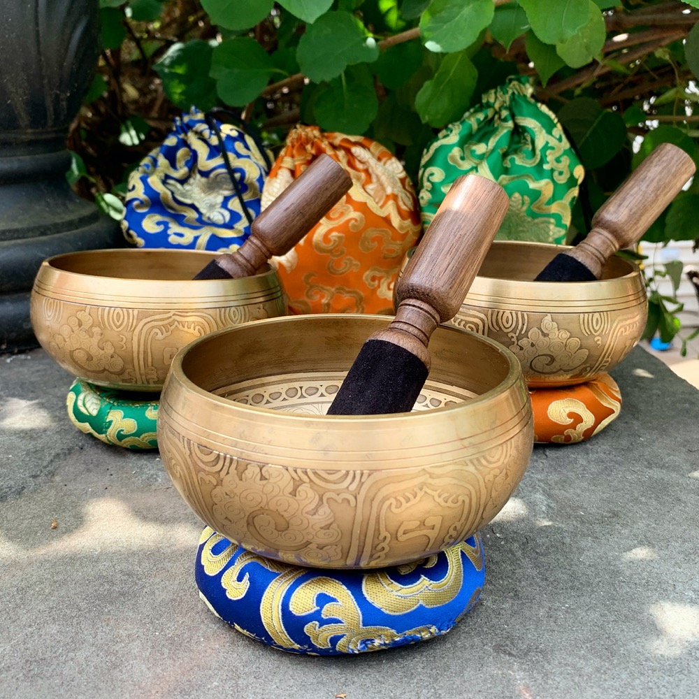 Hand-hammered Tibetan Singing Bowl