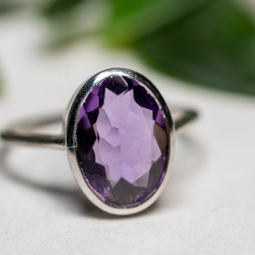 Amethyst Ring Size 10