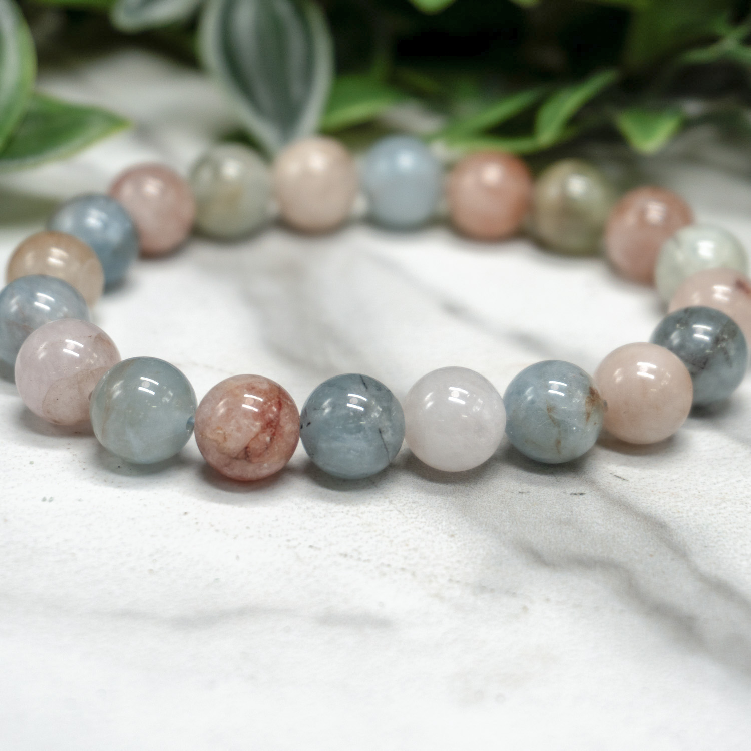 Morganite Bracelet 10mm