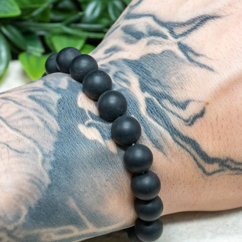Black Tourmaline Bracelet 10mm
