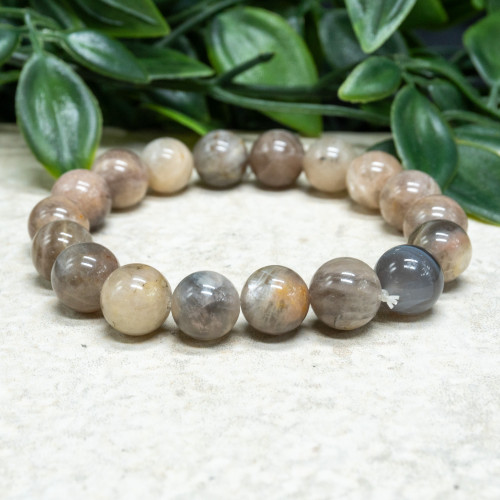 Black Moonstone Bracelet 10mm